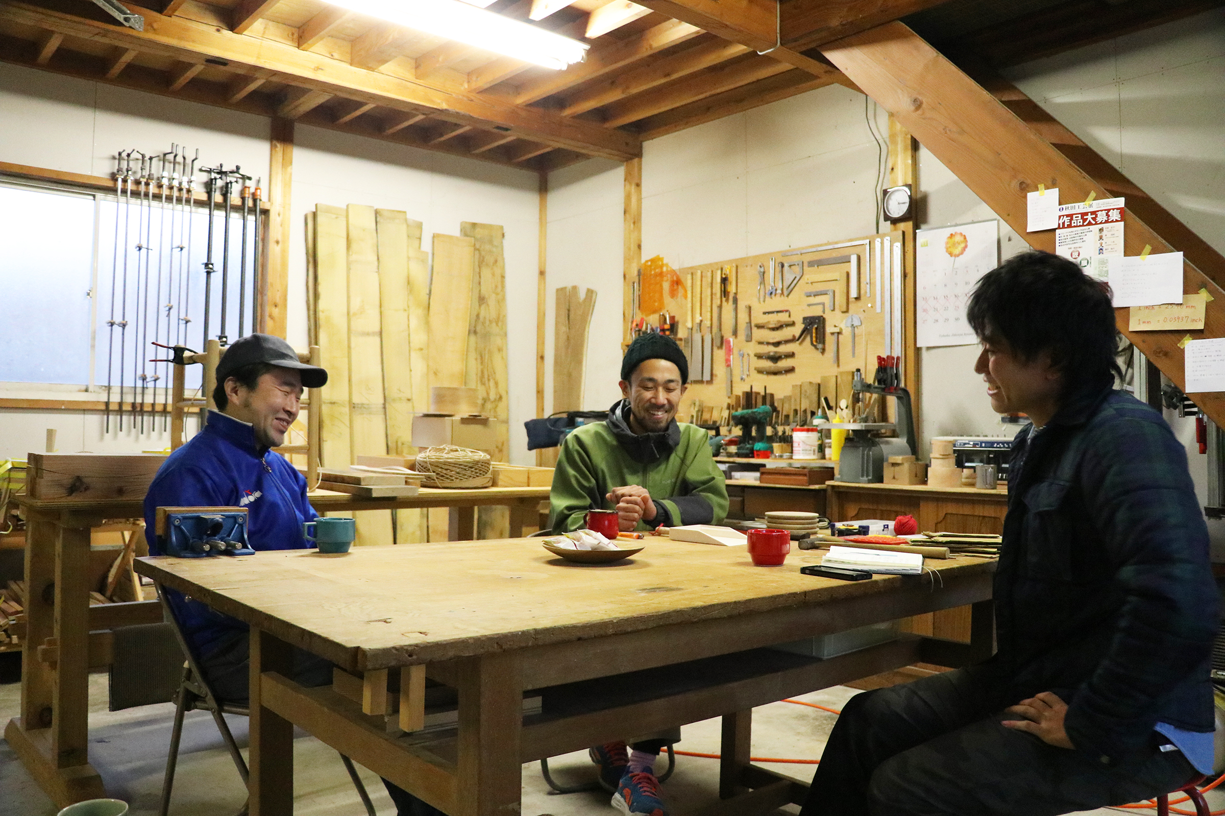 木工作家さん　（女性）作品　２枚 同世代インタビュー「木工作家として生きる。」 | 鳥海とライフ